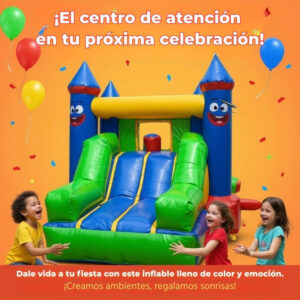 Castillo escalador 4x5, diversión garantizada