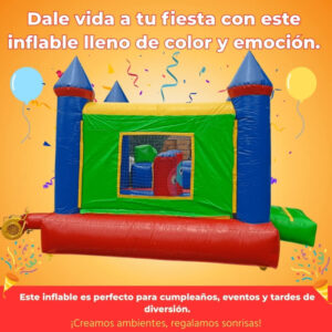 Castillo escalador 4x5, diversión garantizada