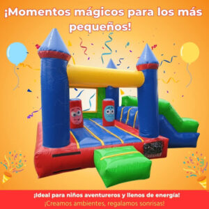 Castillo escalador 4x5, diversión garantizada