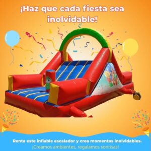 BaGi Inflable escalador para cumpleaños