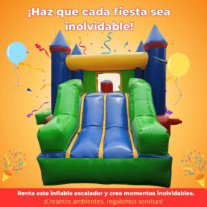 Castillo escalador 4x5, diversión garantizada