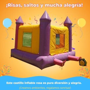 BaGi inflable tipo castillo para niñas y eventos